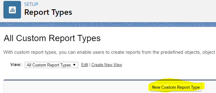 new custom report type
